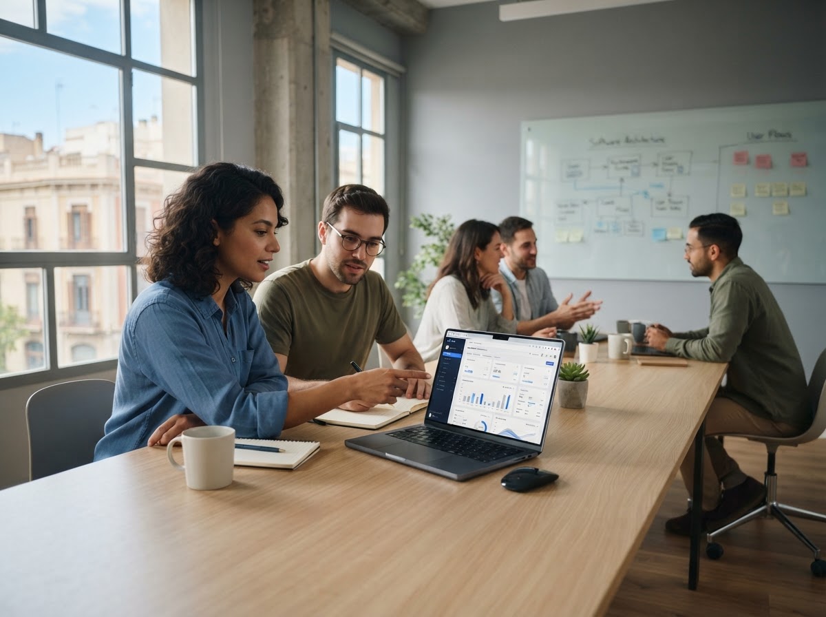 Provalanza: equipo y sistema de análisis de datos financieros trabajando de forma continua